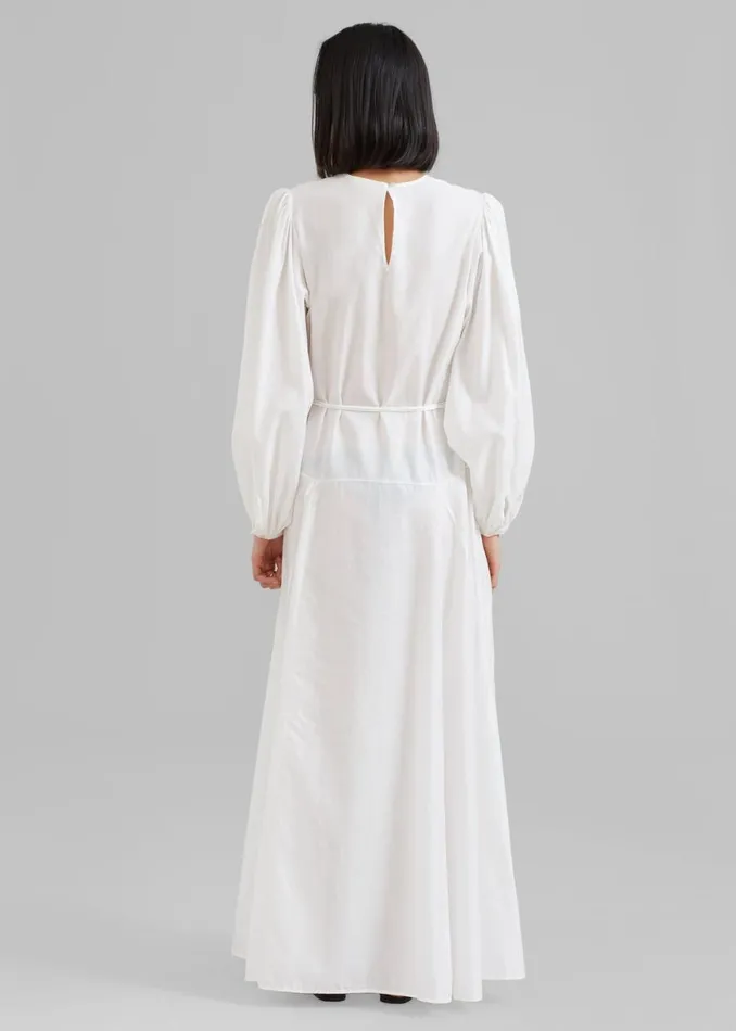 The Frankie Shop MATIN Cortona Dress 8211 White Shop Dresses