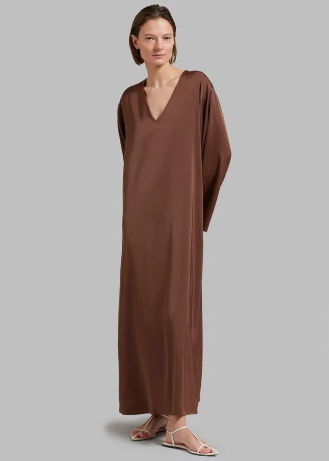 The Frankie Shop Solaqua The Resort Dress 8211 Cocao Shop Dresses