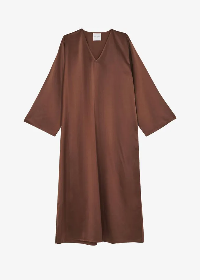 The Frankie Shop Solaqua The Resort Dress 8211 Cocao Shop Dresses