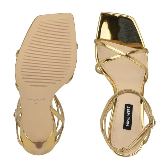 Tidle Ankle Strap Sandals Bronze Women Nine West Sandals Tidle Ankle Strap Sandals Bronze Women Nine West Sandals