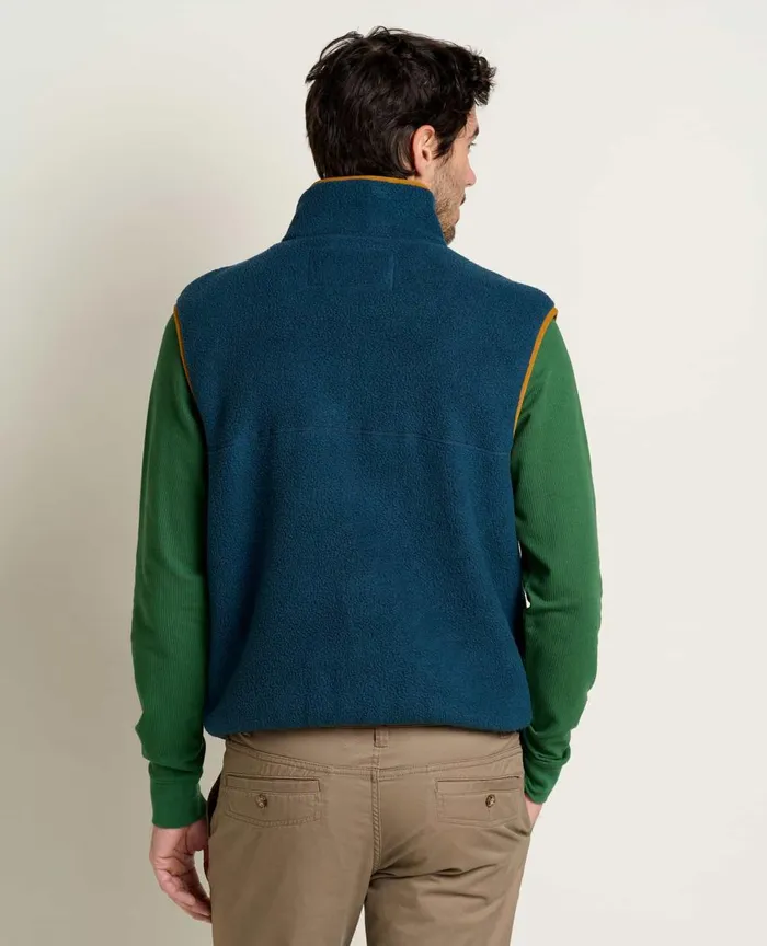 ToadandCo Jackets and Layers Men039s Campo Fleece Vest Midnight 8211 Men039s