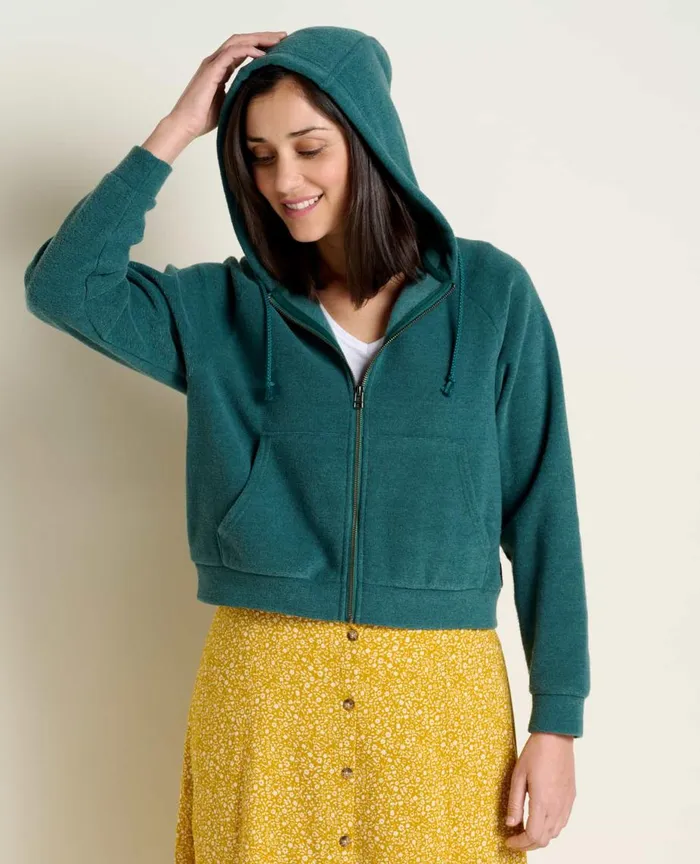 ToadandCo Jackets and Layers Whitney Terry Zip Hoodie Jasper 8211 Women039s