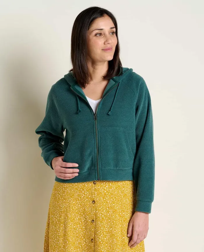 ToadandCo Jackets and Layers Whitney Terry Zip Hoodie Jasper 8211 Women039s