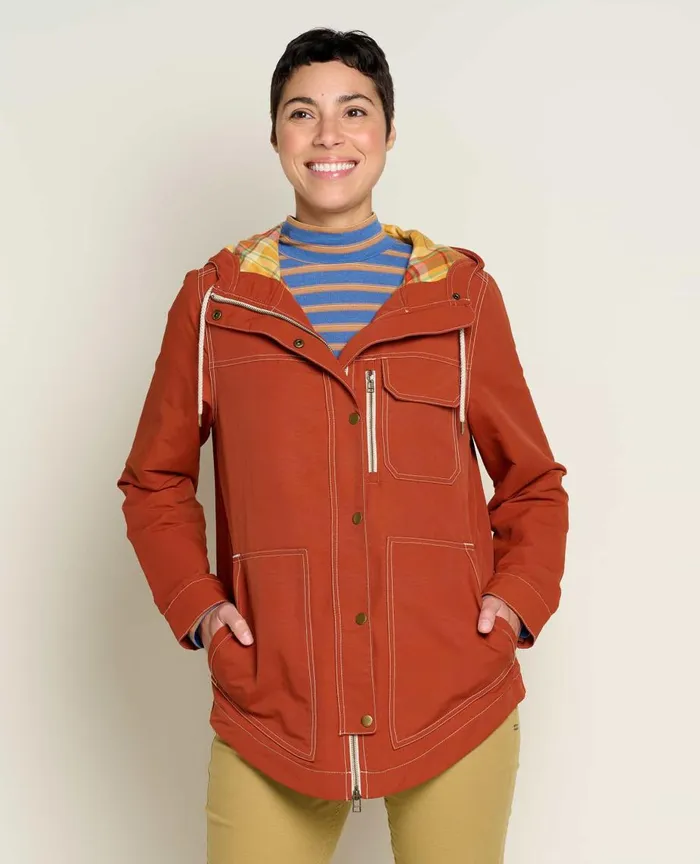 ToadandCo Jackets and Layers Women039s Forester Pass Parka Cinnamon 8211 Women039s