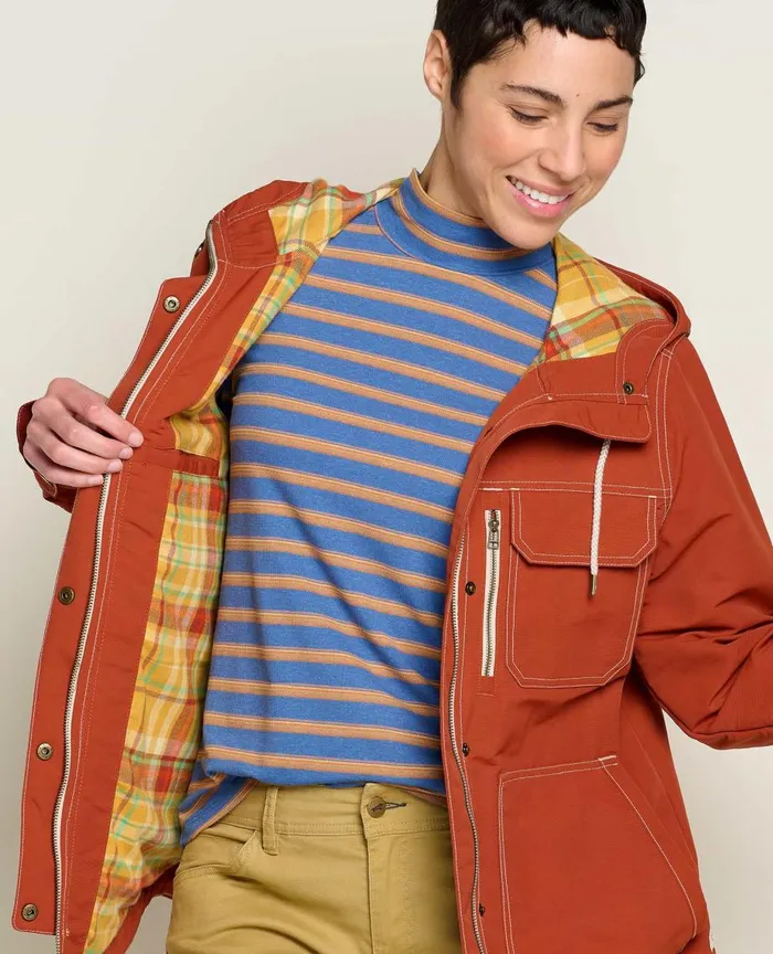 ToadandCo Jackets and Layers Women039s Forester Pass Parka Cinnamon 8211 Women039s