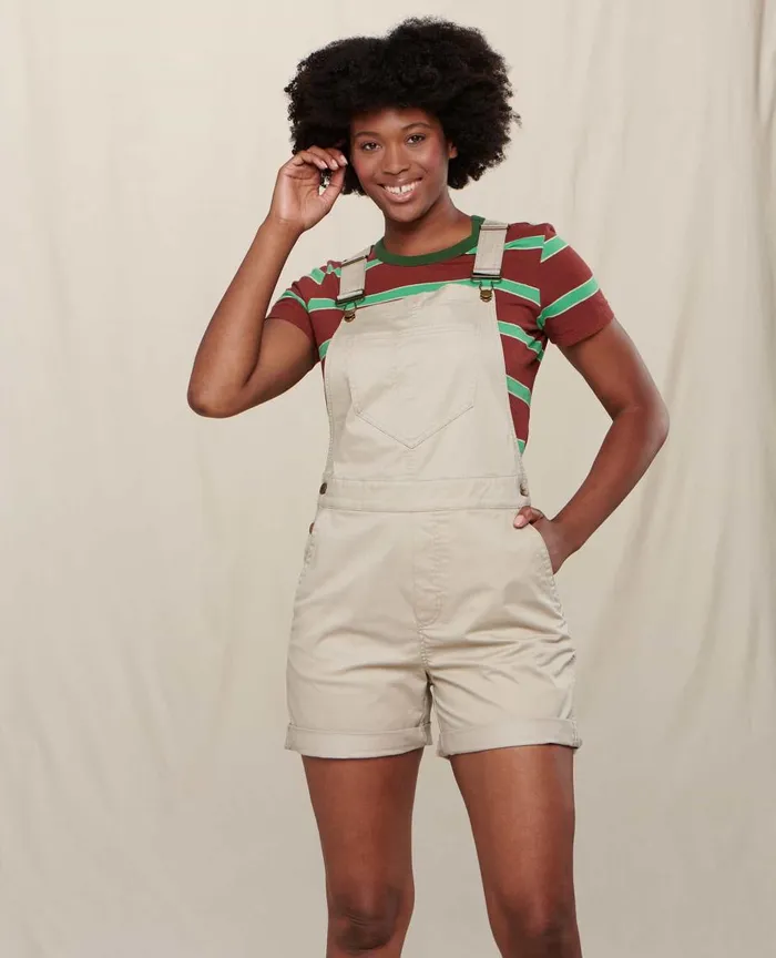 ToadandCo Jumpsuits and Overalls Cottonwood Shorteralls Twine 8211 Women039s