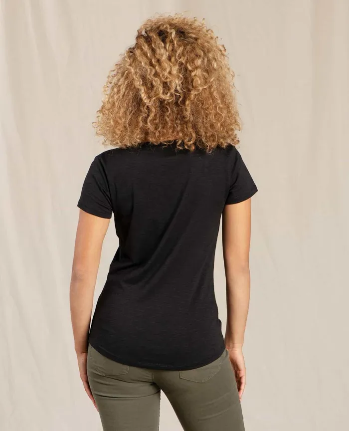 ToadandCo Loungewear and Sleep Marley II Short Sleeve Tee Black 8211 Women039s
