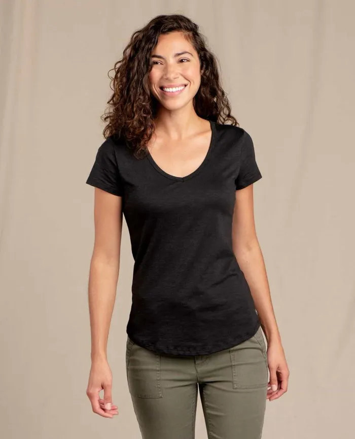 ToadandCo Loungewear and Sleep Marley II Short Sleeve Tee Black 8211 Women039s
