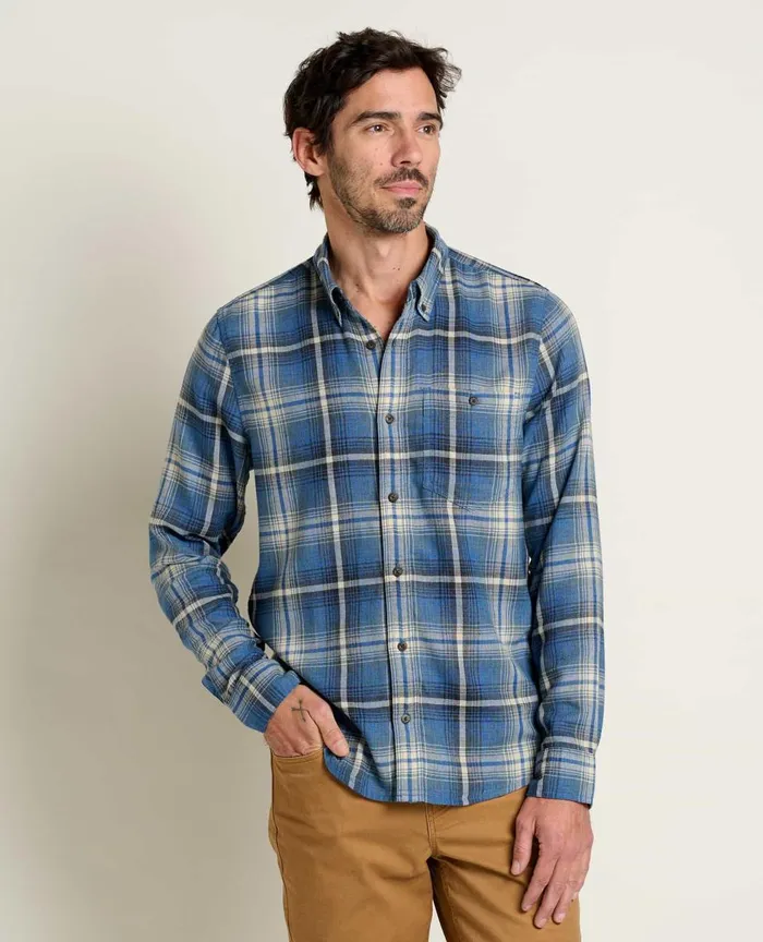ToadandCo Shirts Airsmyth Long Sleeve Shirt Cornflower 8211 Men039s