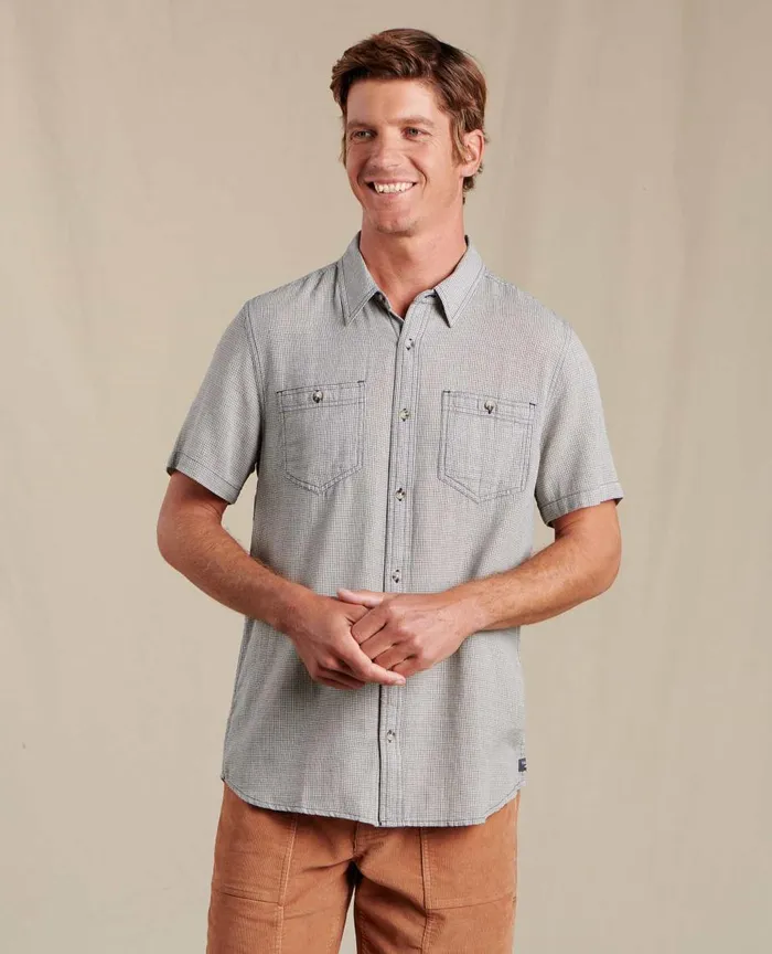 ToadandCo Shirts Honcho Short Sleeve Shirt Salt Ii 8211 Men039s