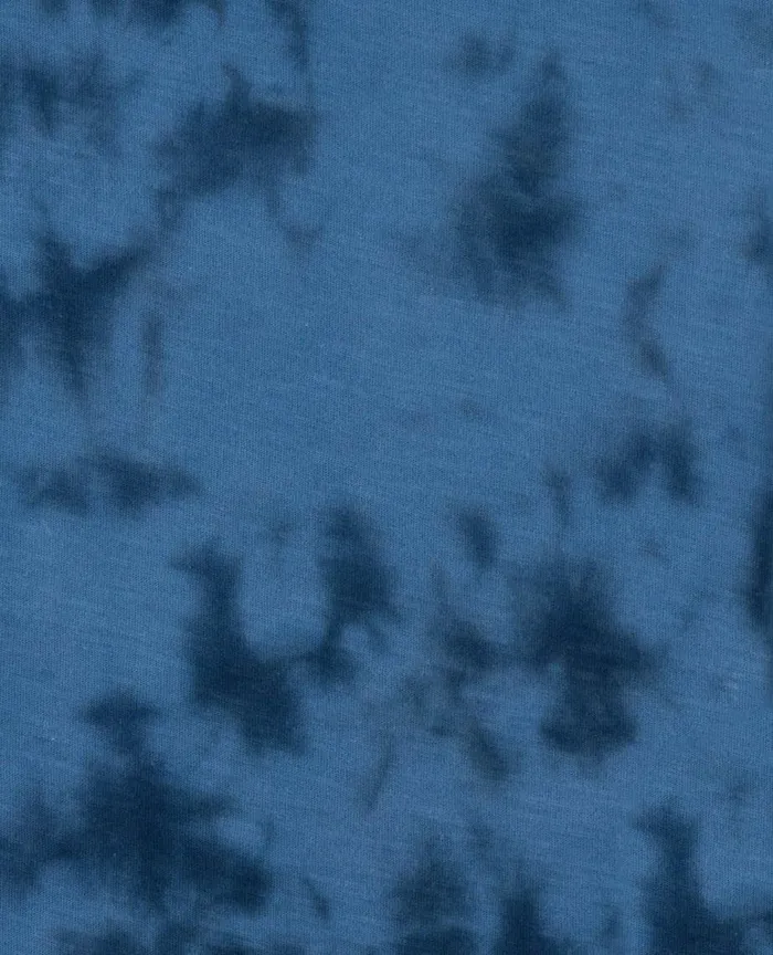 ToadandCo Shirts Men039s Primo Long Sleeve Henley True Navy Tie Dye 8211 Men039s