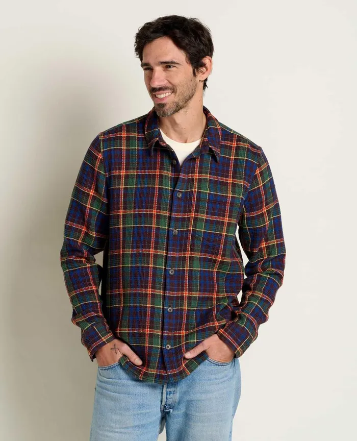 ToadandCo Shirts Sedgewick Long Sleeve Shirt Carob 8211 Men039s