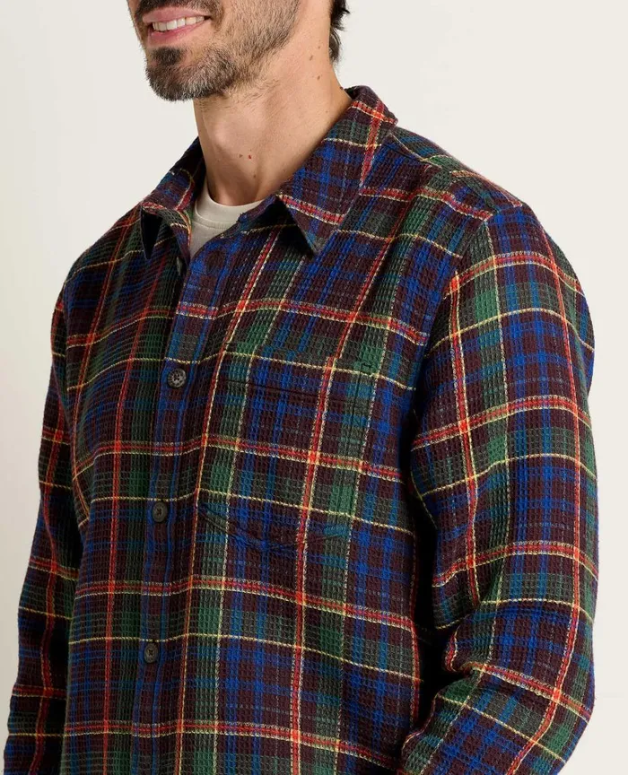 ToadandCo Shirts Sedgewick Long Sleeve Shirt Carob 8211 Men039s