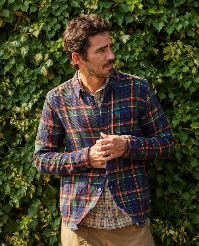 ToadandCo Shirts Sedgewick Long Sleeve Shirt Carob 8211 Men039s