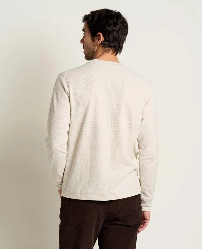 ToadandCo TShirts Framer II Long Sleeve Crew Oatmeal 8211 Men039s