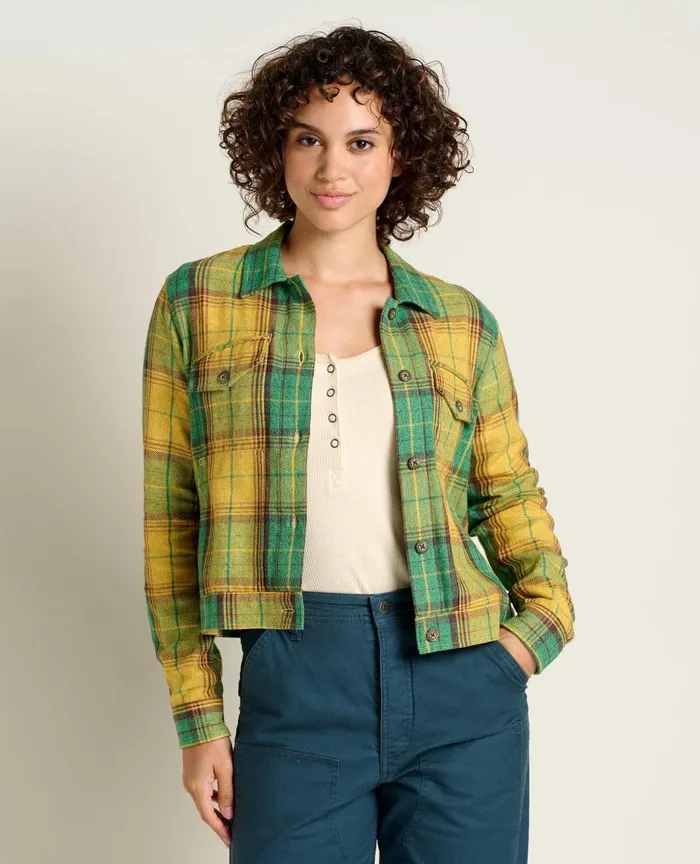 ToadandCo Tops and TShirts Bodie Shirt Jacket Jadeite 8211 Women039s