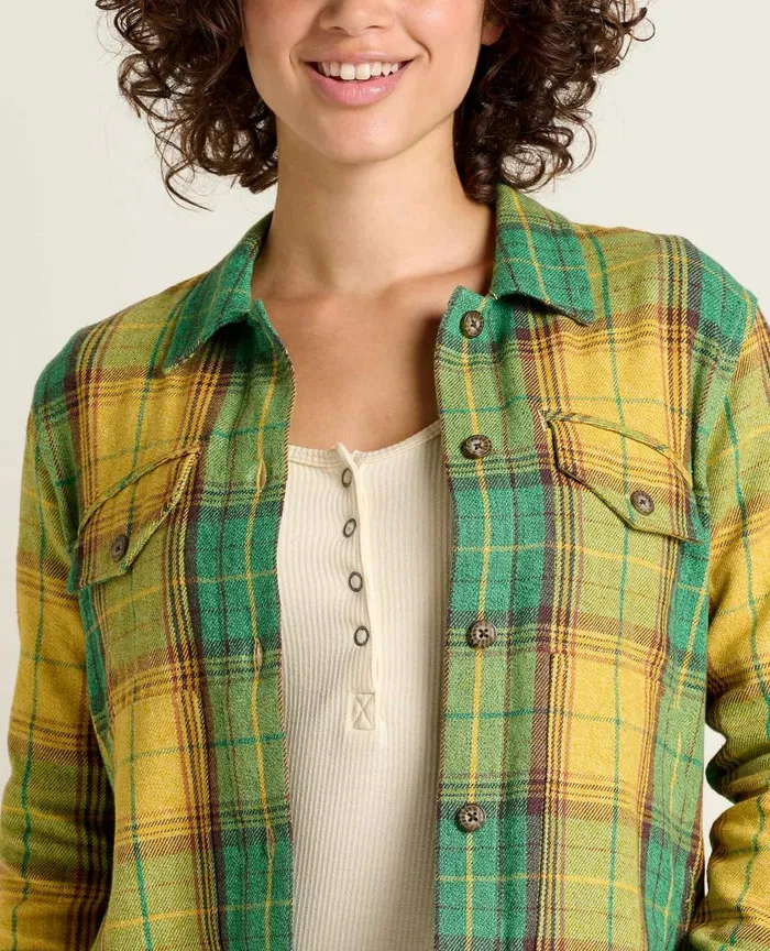 ToadandCo Tops and TShirts Bodie Shirt Jacket Jadeite 8211 Women039s