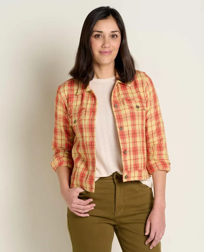 ToadandCo Tops and TShirts Bodie Shirt Jacket Winterberry 8211 Women039s
