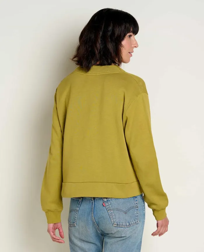 ToadandCo Tops and TShirts Hemp Daybreaker Cardigan Green Moss 8211 Women039s