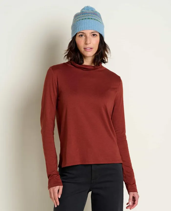 ToadandCo Tops and TShirts Maisey Long Sleeve TNeck Manzanita 8211 Women039s