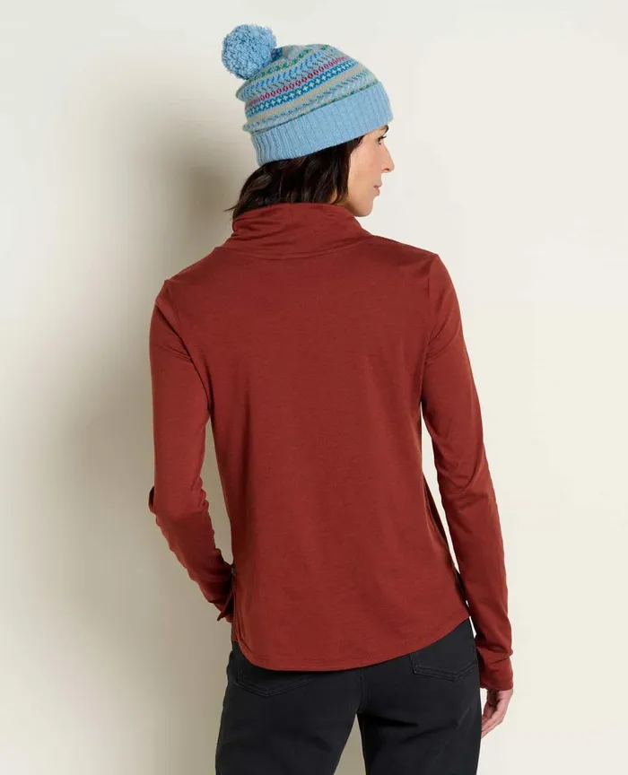 ToadandCo Tops and TShirts Maisey Long Sleeve TNeck Manzanita 8211 Women039s