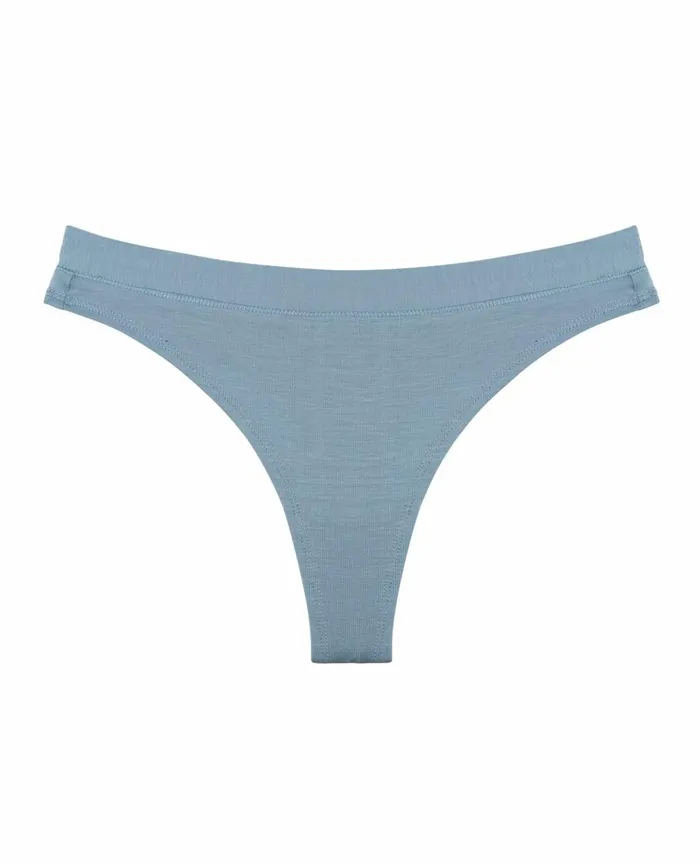 ToadandCo Underwear and Accessories Thong Weathered Blue 8211 Women039s