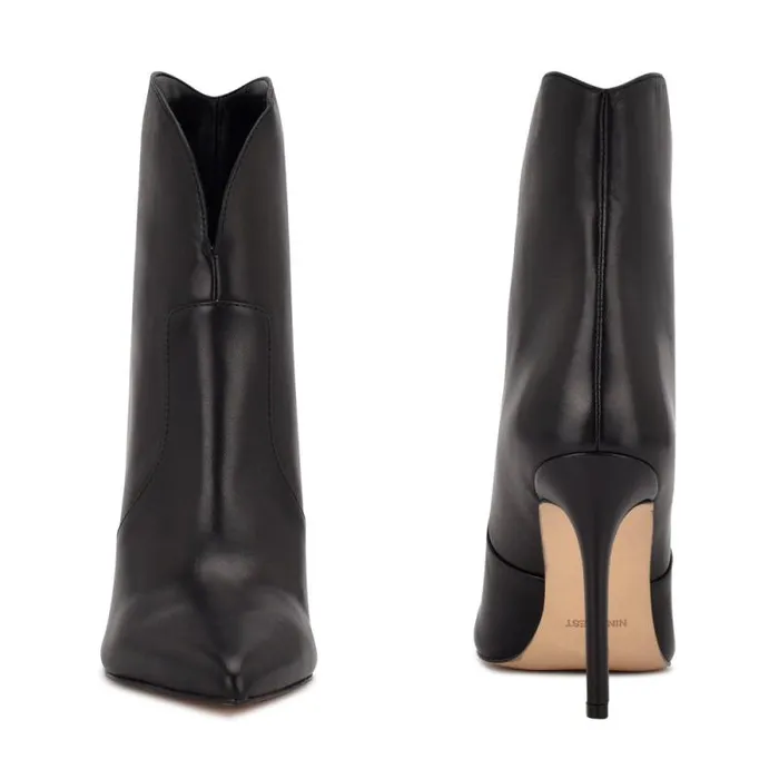 Tolate Dress Booties Black Leather Women Nine West Boots and Booties Tolate Dress Booties Black Leather Women Nine West Boots and Booties