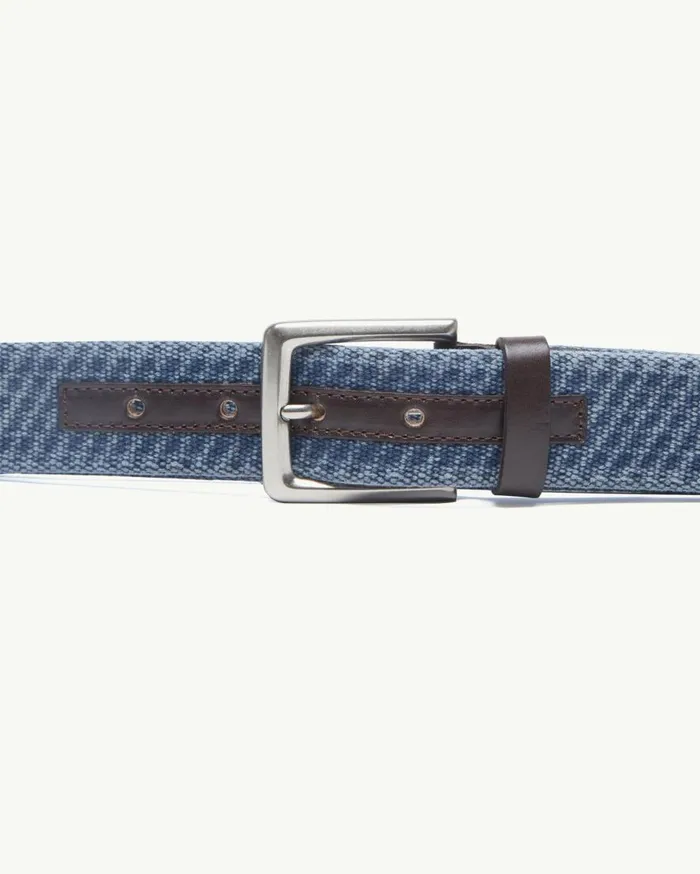 Tommy Bahama Belts Canvas Webbed Belt Navy 8211 Men Tommy Bahama Belts Canvas Webbed Belt Navy 8211 Men