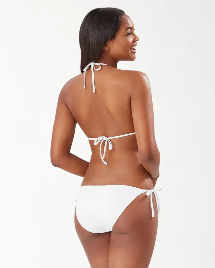 Tommy Bahama Bikini Tops Pearl Triangle Bikini Top White 8211 Women Tommy Bahama Bikini Tops Pearl Triangle Bikini Top White 8211 Women