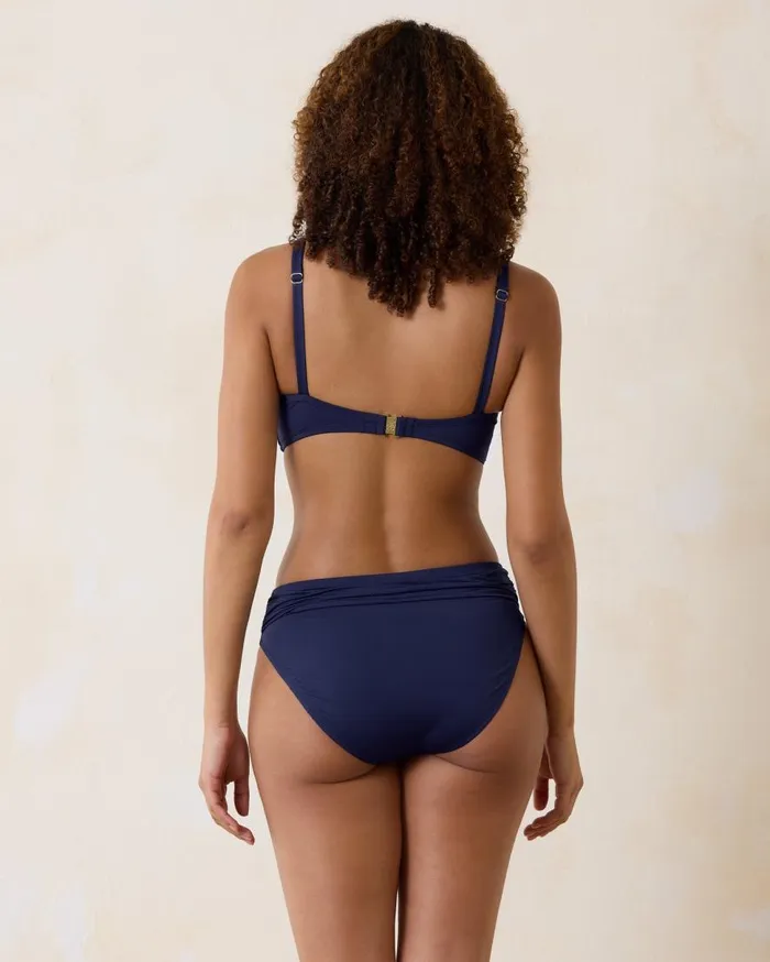 Tommy Bahama Bikini Tops Pearl Underwire WrapFront Bikini Top Mare Navy 8211 Women Tommy Bahama Bikini Tops Pearl Underwire WrapFront Bikini Top Mare Navy 8211 Women