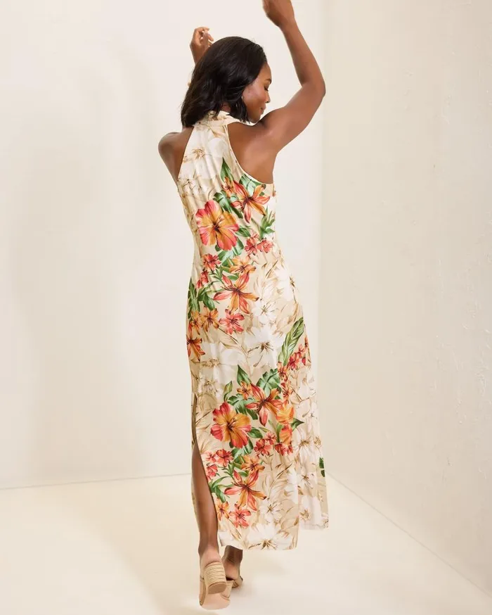 Tommy Bahama Dresses Sandy Solar Bloom Maxi Dress Travertine 8211 Women Tommy Bahama Dresses Sandy Solar Bloom Maxi Dress Travertine 8211 Women