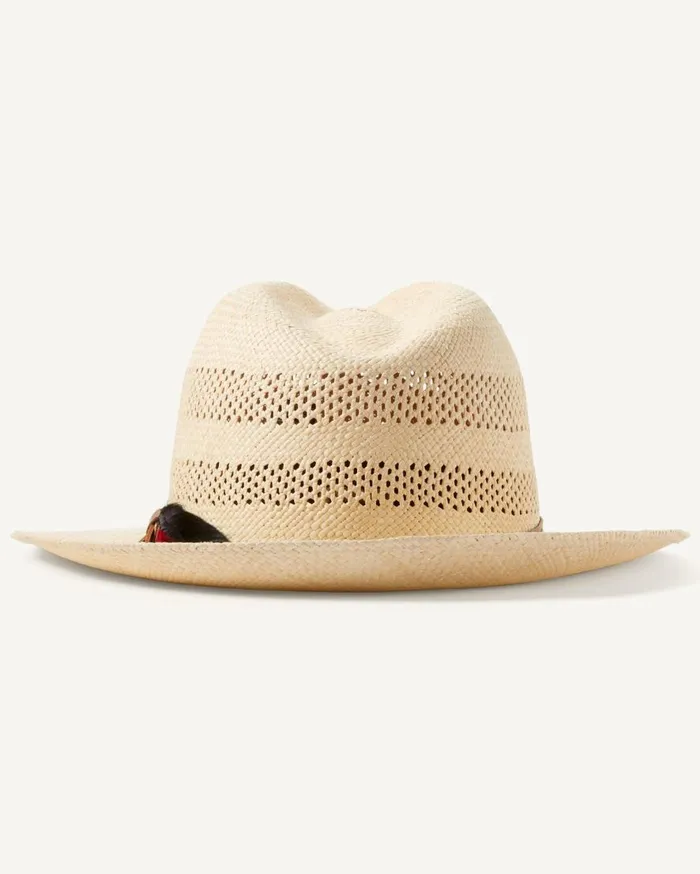 Tommy Bahama Hats and Caps Ezra Vented Panama Hat Unbleached 8211 Men