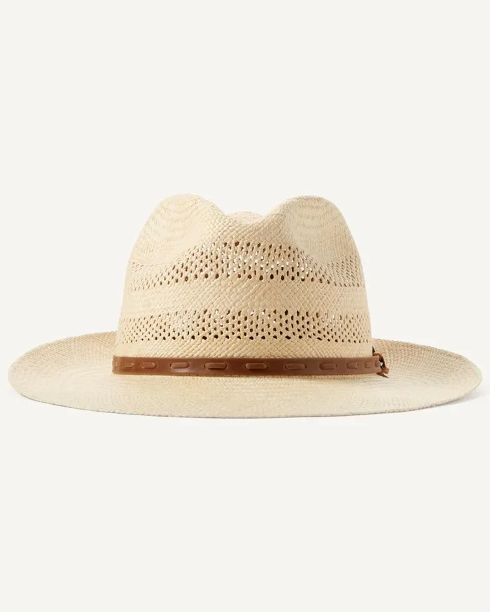 Tommy Bahama Hats and Caps Ezra Vented Panama Hat Unbleached 8211 Men