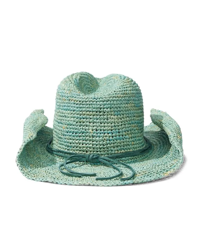 Tommy Bahama Hats and Caps Lai Raffia Cowboy Hat Sea Green 8211 Women Tommy Bahama Hats and Caps Lai Raffia Cowboy Hat Sea Green 8211 Women
