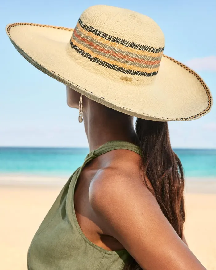 Tommy Bahama Hats and Caps Moselle WideBrim Hat Natural 8211 Women