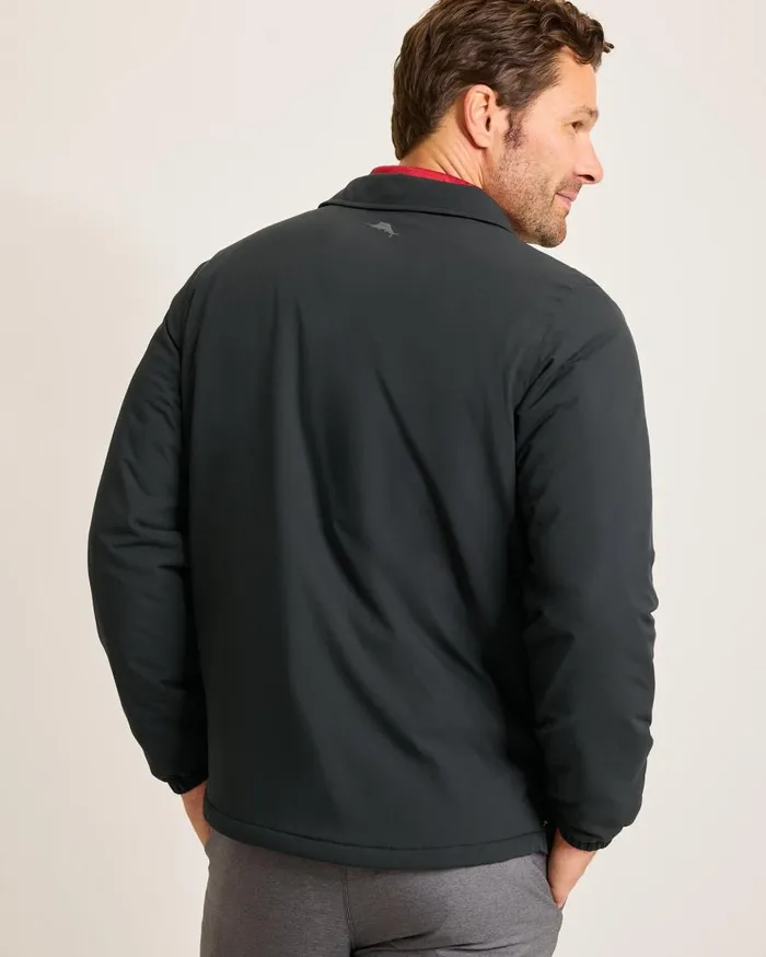 Tommy Bahama Jackets and Outerwear Ocean Driver Performance Popover Jacket Jet Black 8211 Men Tommy Bahama Jackets and Outerwear Ocean Driver Performance Popover Jacket Jet Black 8211 Men