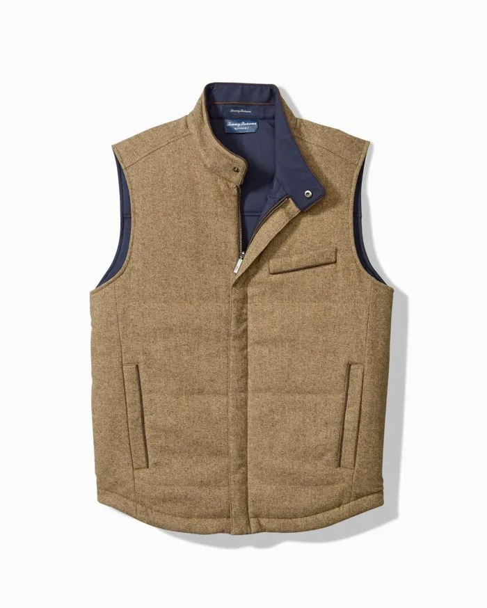 Tommy Bahama Jackets and Outerwear Pacific Grove Reversible Vest British Bourbon 8211 Men