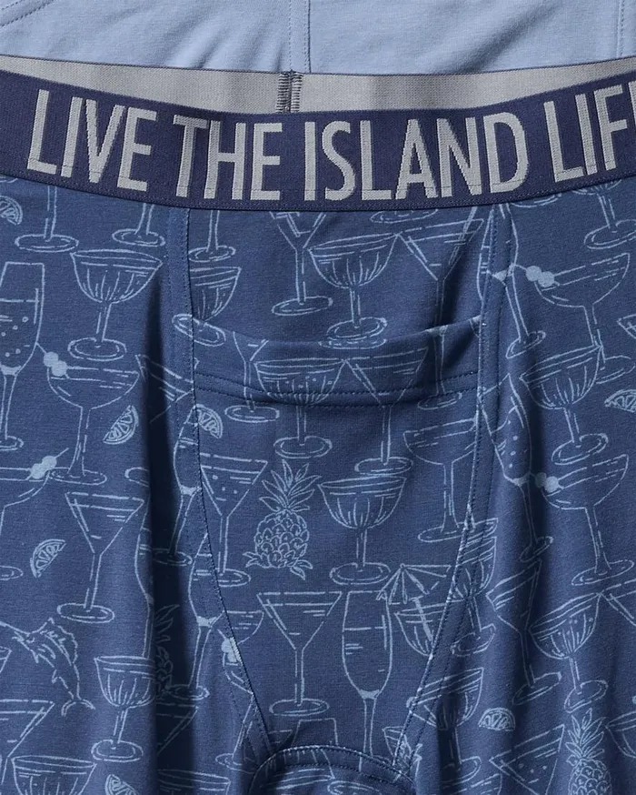 Tommy Bahama Loungewear and Pajamas CottonModal Boxer Briefs 8211 2Pack Dark Denim 8211 Men Tommy Bahama Loungewear and Pajamas CottonModal Boxer Briefs 8211 2Pack Dark Denim 8211 Men