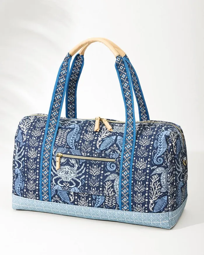 Tommy Bahama Luggage and Travel Hamilton Sealife Fiesta Duffel Bag Sea Life 8211 WomenBeach and Home Tommy Bahama Luggage and Travel Hamilton Sealife Fiesta Duffel Bag Sea Life 8211 WomenBeach and Home