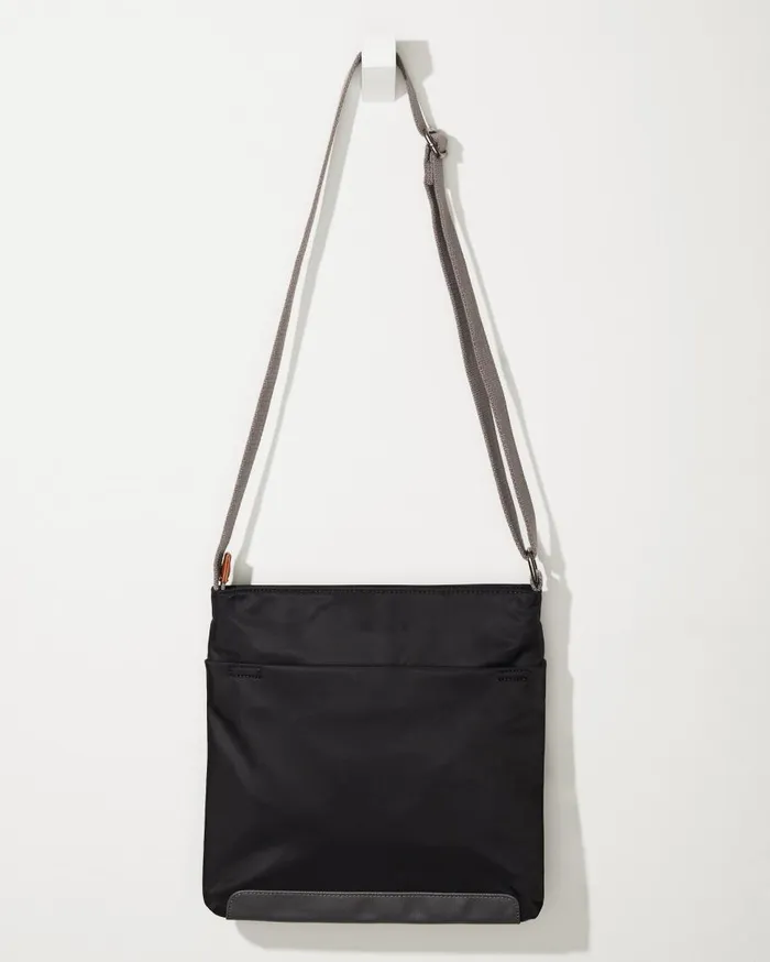Tommy Bahama Luggage and Travel Kennington Black Crossbody Black 8211 Men Tommy Bahama Luggage and Travel Kennington Black Crossbody Black 8211 Men