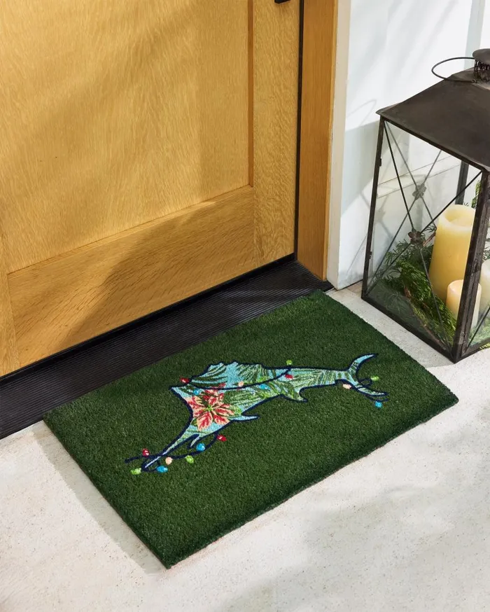 Tommy Bahama Outdoor Accessories Marlin Lights Coir Door Mat Multicolor 8211 Beach and Home Tommy Bahama Outdoor Accessories Marlin Lights Coir Door Mat Multicolor 8211 Beach and Home