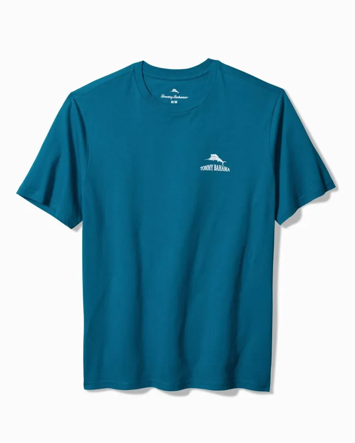 Tommy Bahama Shirts Always Look At The Big Pitcher Graphic TShirt Blue Allure 8211 Men Tommy Bahama Shirts Always Look At The Big Pitcher Graphic TShirt Blue Allure 8211 Men