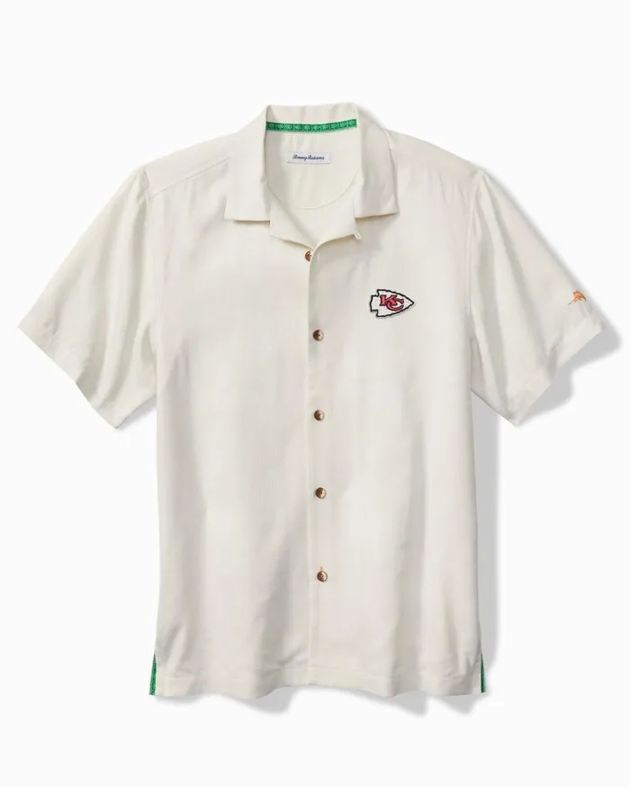Tommy Bahama Shirts NFL Coconut Matchup Silk Camp Shirt Kansascitychiefs 8211 Men Tommy Bahama Shirts NFL Coconut Matchup Silk Camp Shirt Kansascitychiefs 8211 Men