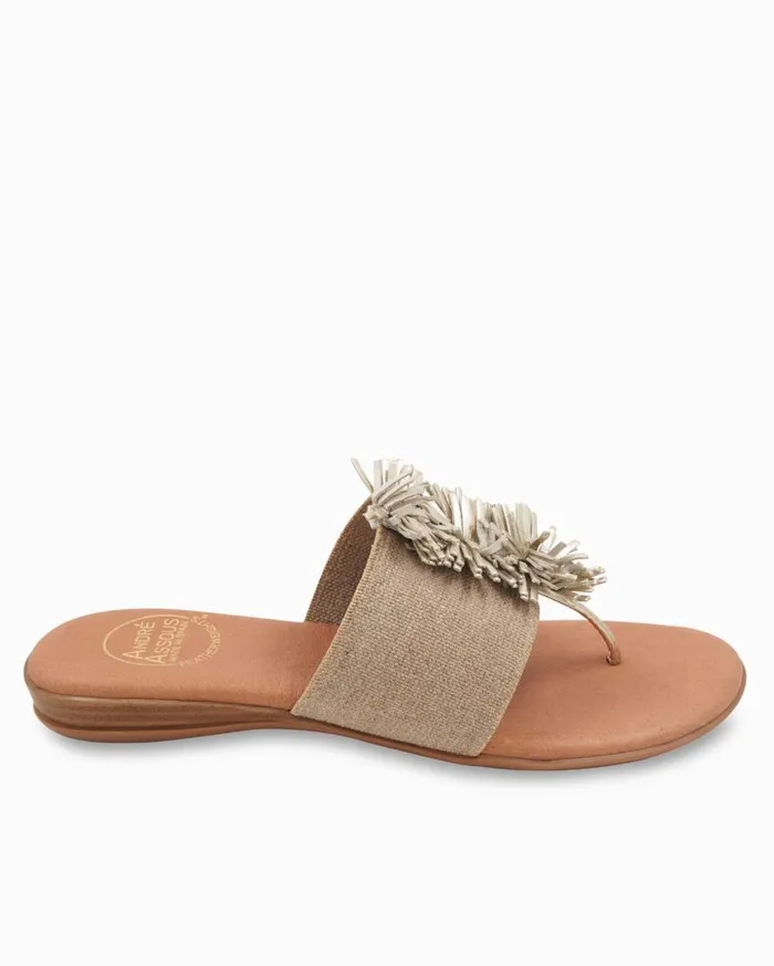 Tommy Bahama Shoes and Sandals Andr Assous Featherweights Novalee Sandals Beigeplatino 8211 Women
