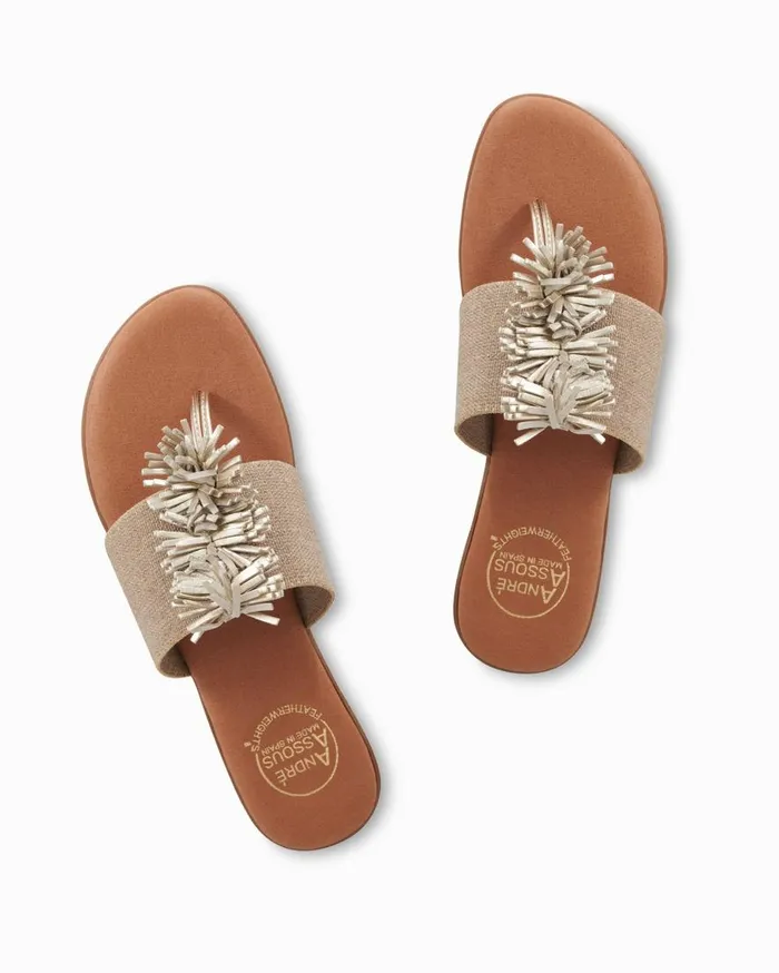 Tommy Bahama Shoes and Sandals Andr Assous Featherweights Novalee Sandals Beigeplatino 8211 Women Tommy Bahama Shoes and Sandals Andr Assous Featherweights Novalee Sandals Beigeplatino 8211 Women