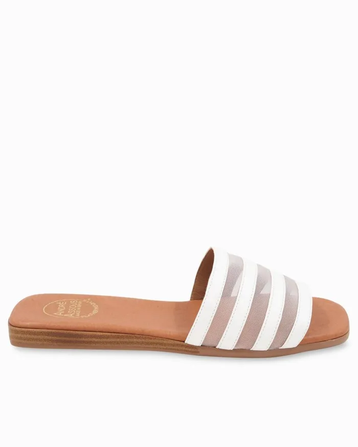 Tommy Bahama Shoes and Sandals Andr Assous Kaila Nappa Leather and Mesh Sandals White 8211 Women Tommy Bahama Shoes and Sandals Andr Assous Kaila Nappa Leather and Mesh Sandals White 8211 Women