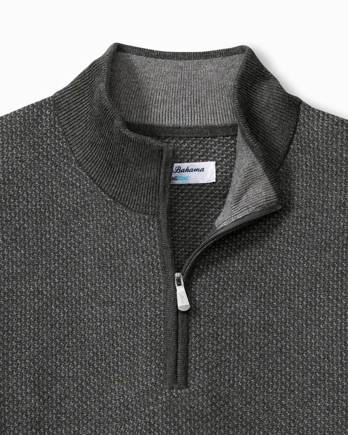 Tommy Bahama Sweaters Coolside Legend HalfZip IslandZone Sweater Grey Mist 8211 Men Tommy Bahama Sweaters Coolside Legend HalfZip IslandZone Sweater Grey Mist 8211 Men