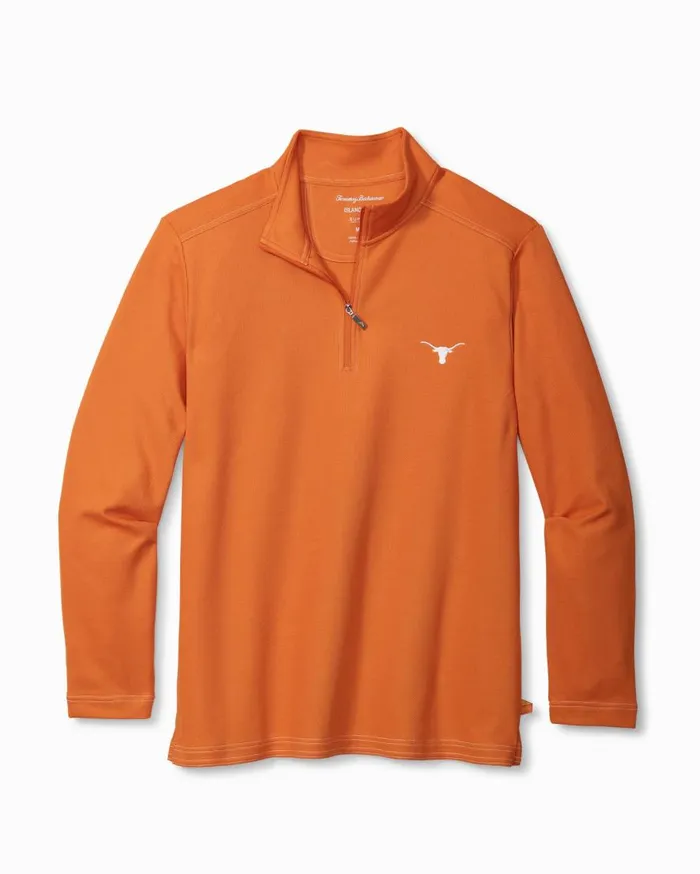 Tommy Bahama Sweatshirts Collegiate Emfielder HalfZip Texas 8211 Men