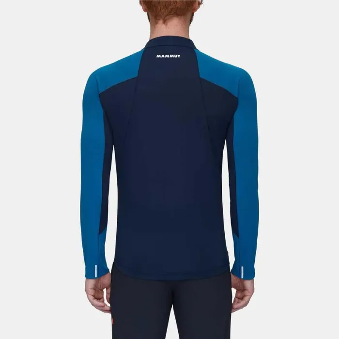 Tops Men Mammut Aenergy FL Half Zip Longsleeve Deep Icemarine Tops Men Mammut Aenergy FL Half Zip Longsleeve Deep Icemarine