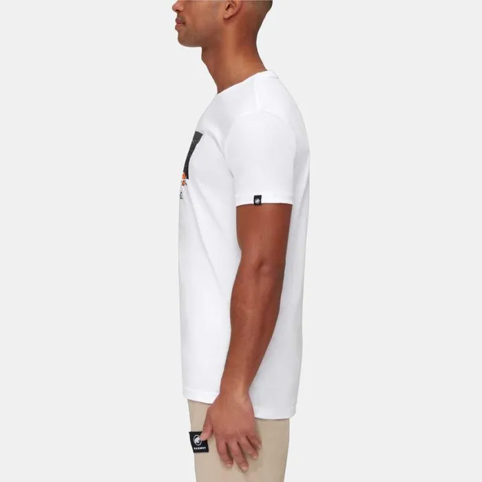 Tops Men Mammut Massone TShirt Possibilities White Tops Men Mammut Massone TShirt Possibilities White